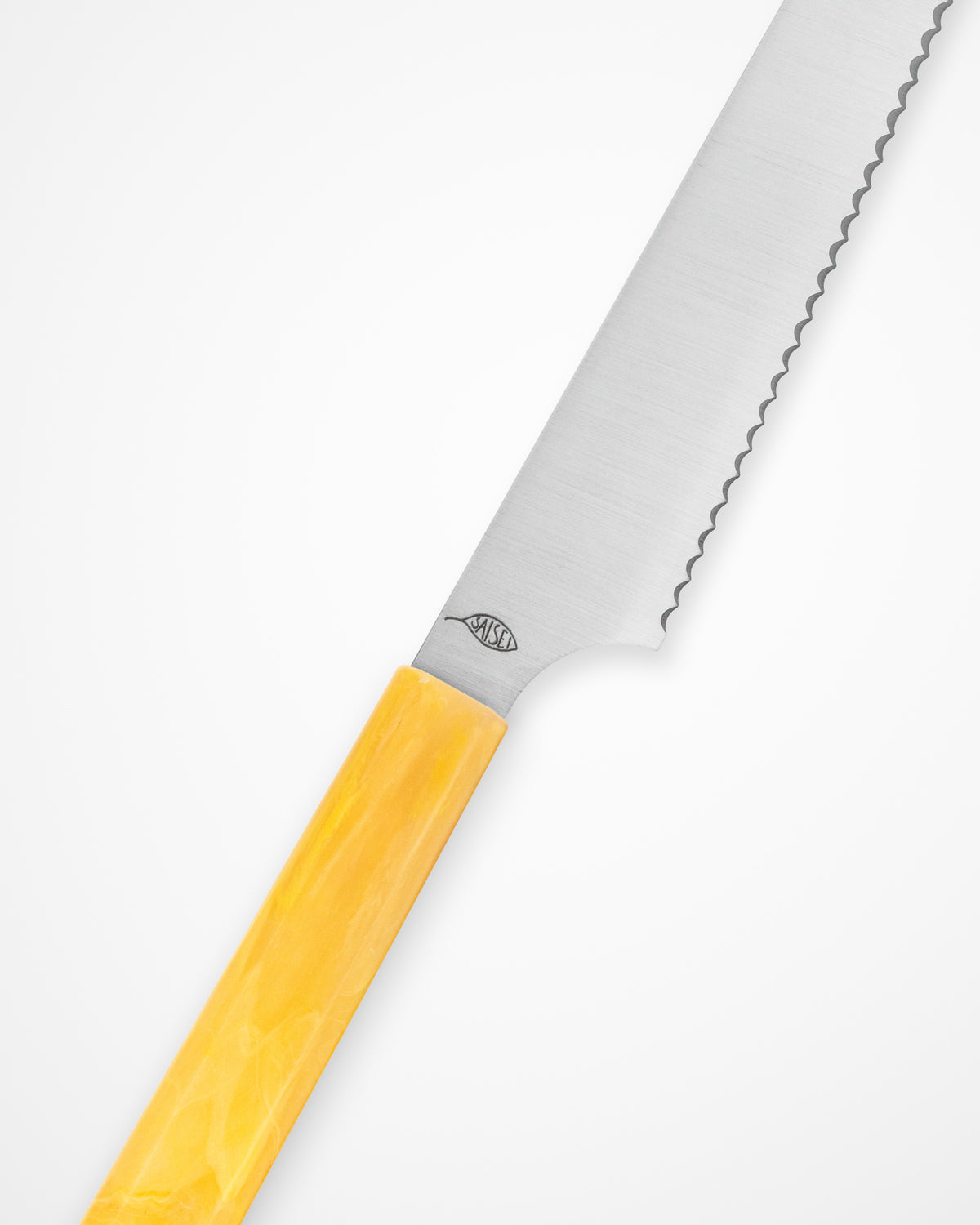 Brødkniv 240 mm, SAISEI IRO Løvetann tomatosharp