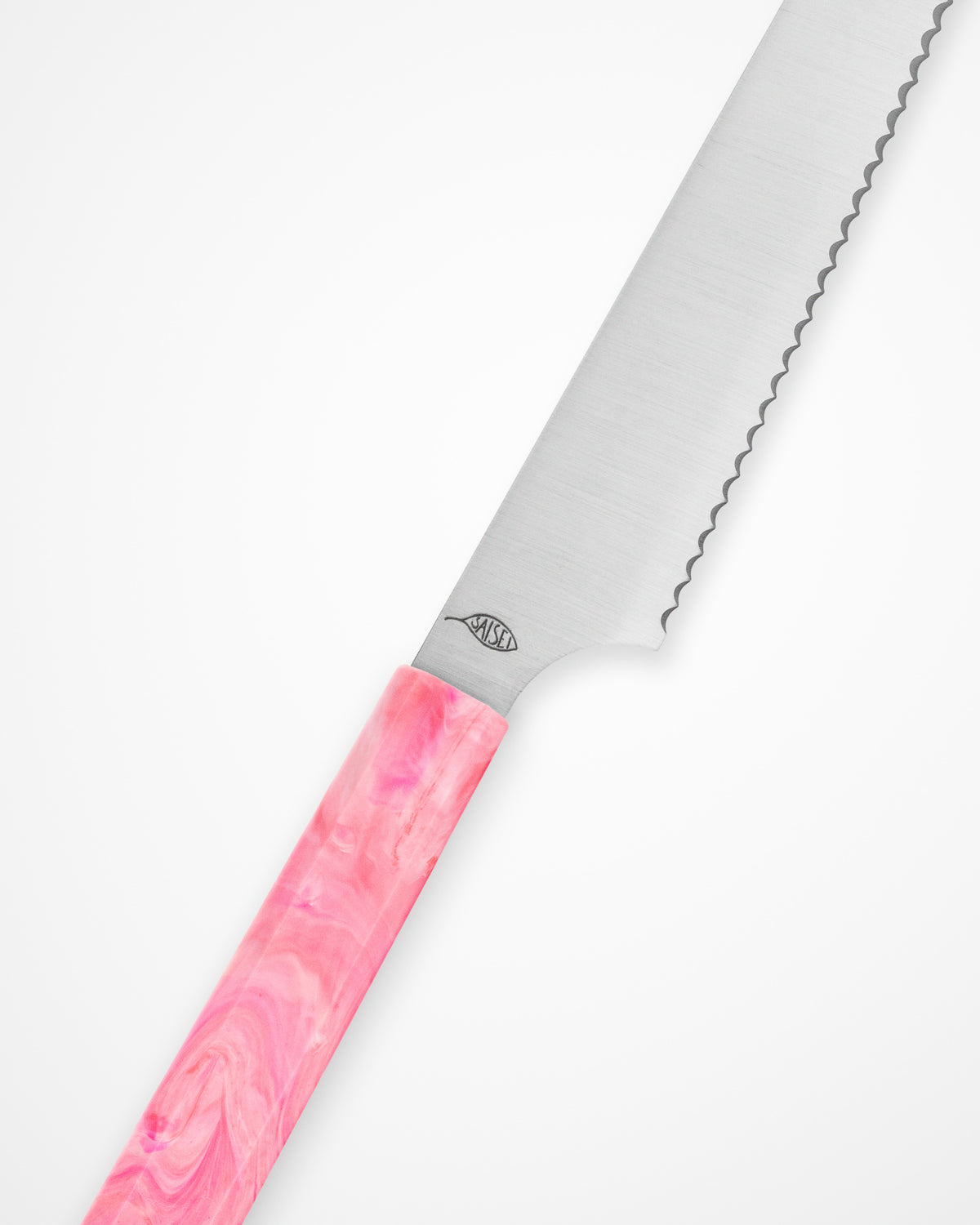 Brødkniv 240 mm, SAISEI IRO Sakura tomatosharp