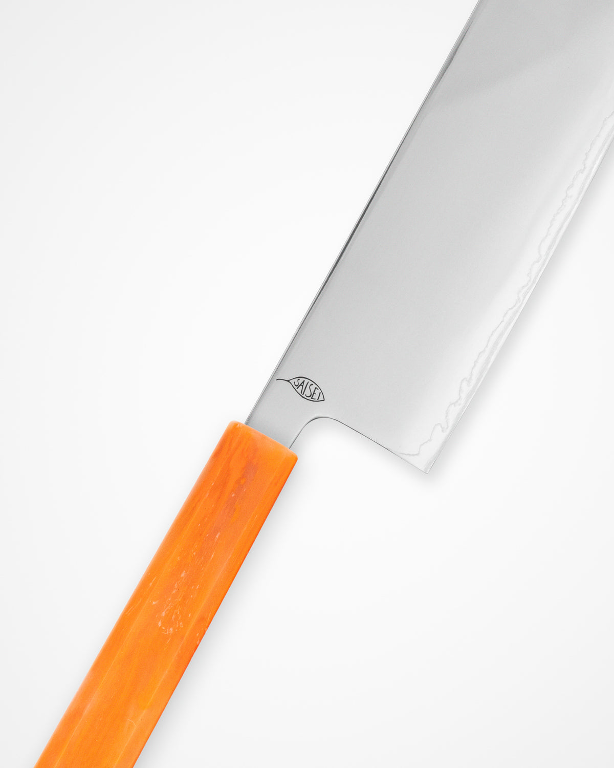 Grønnsakskniv 170 mm, SAISEI IRO Appelsin Nakiri tomatosharp