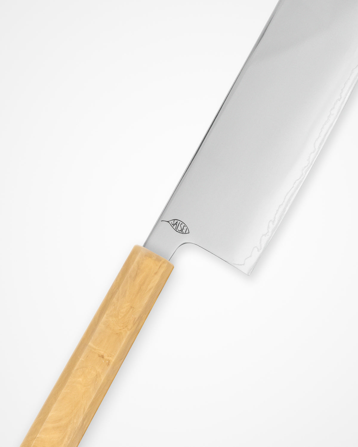 Grønnsakskniv 170 mm, SAISEI IRO Gull Nakiri tomatosharp