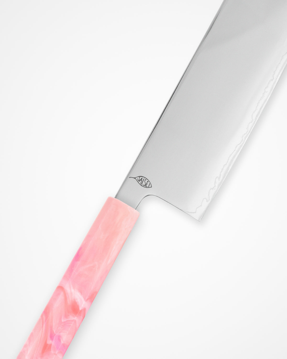 Grønnsakskniv 170 mm, SAISEI IRO Sukkerspinn Nakiri tomatosharp
