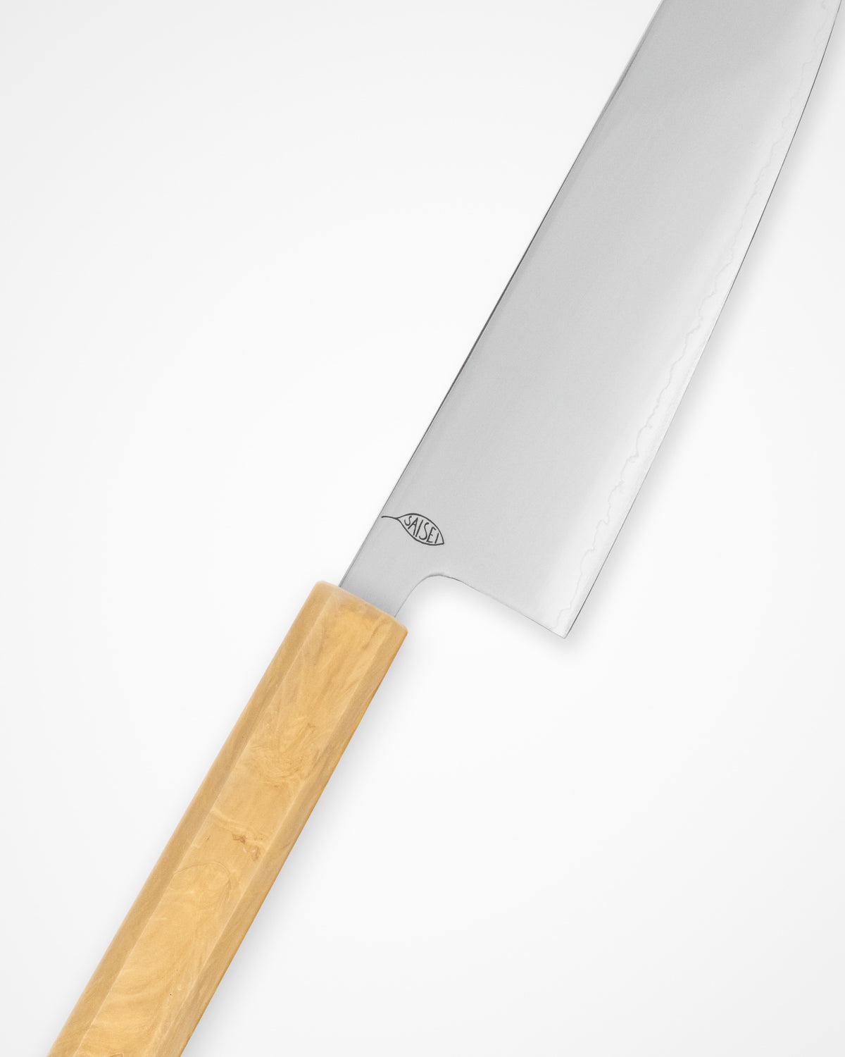 Kokkekniv 170 mm, SAISEI IRO Gull Santoku tomatosharp