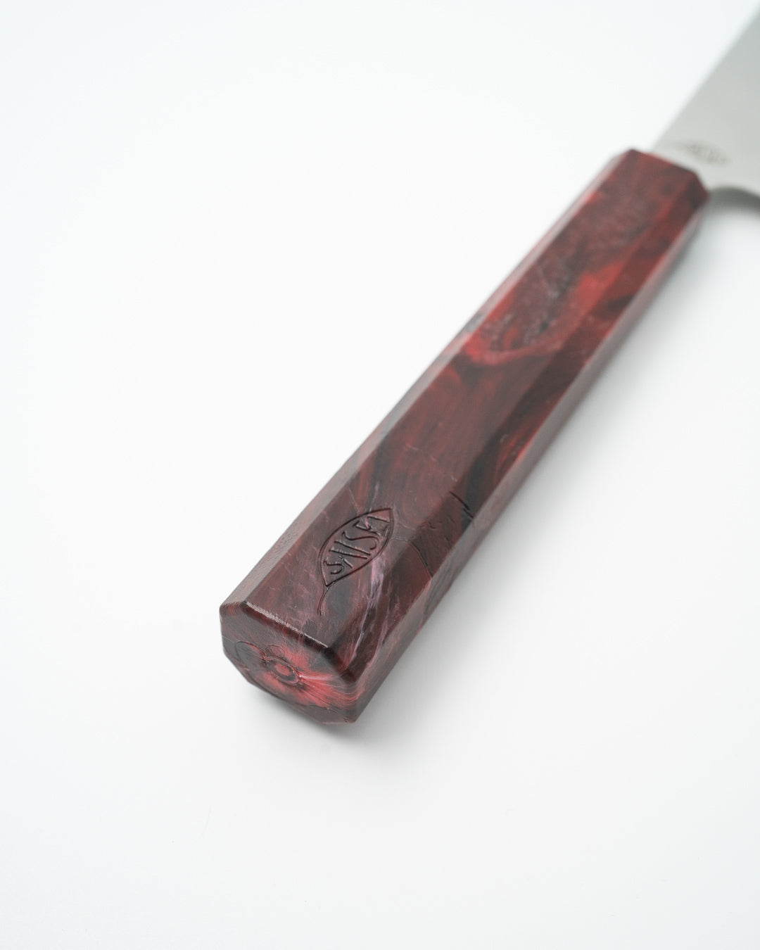 Kokkekniv 170 mm, SAISEI IRO Lava Santoku tomatosharp
