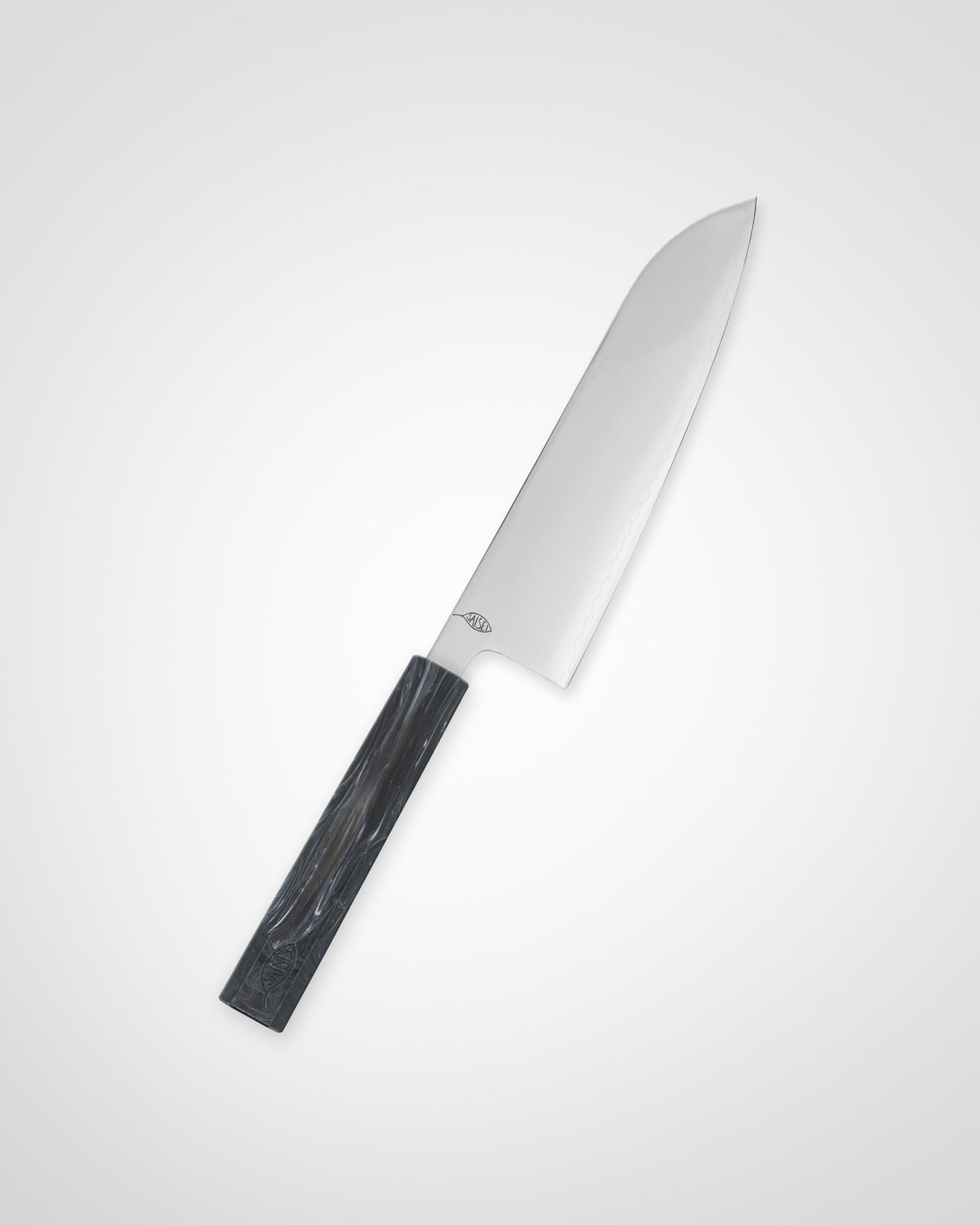 Kokkekniv 170 mm, SAISEI IRO Onyx Santoku tomatosharp