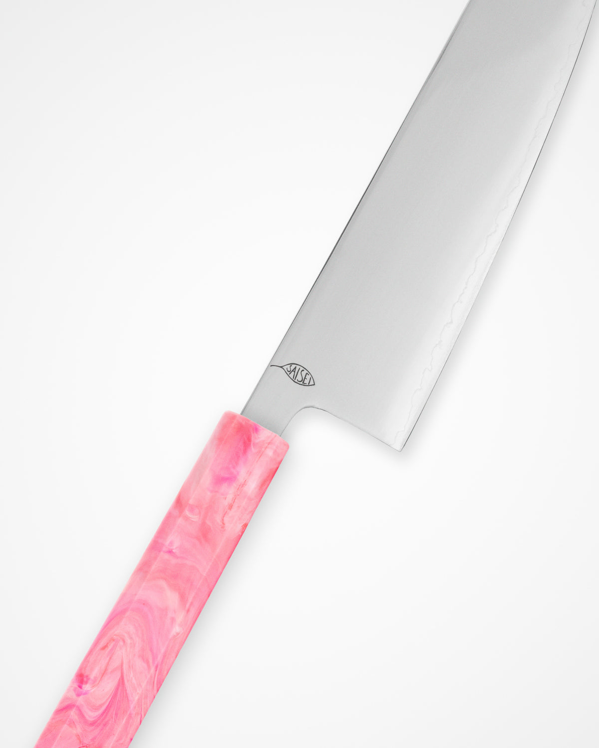 Kokkekniv 170 mm, SAISEI IRO Sakura Santoku tomatosharp
