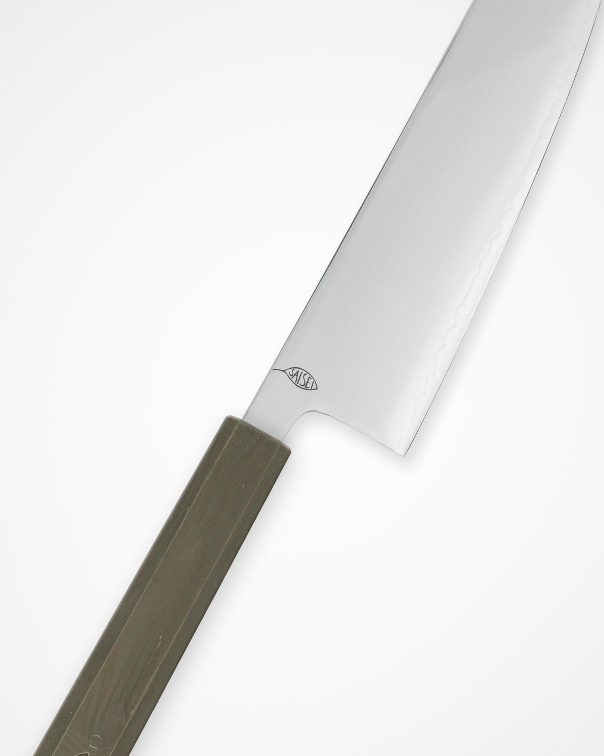 Kokkekniv 170 mm, SAISEI IRO Skog Santoku tomatosharp