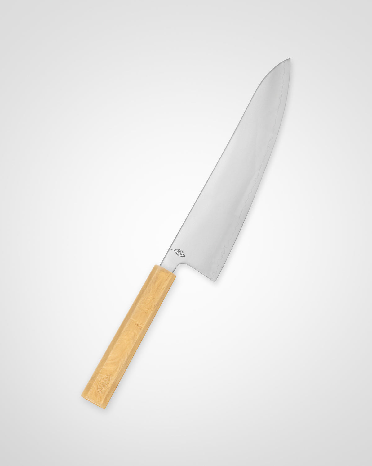 Kokkekniv 210 mm, SAISEI IRO Gull Gyuto tomatosharp