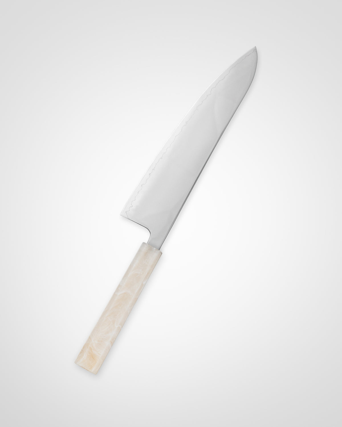 Kokkekniv 210 mm, SAISEI IRO Lilje Gyuto tomatosharp