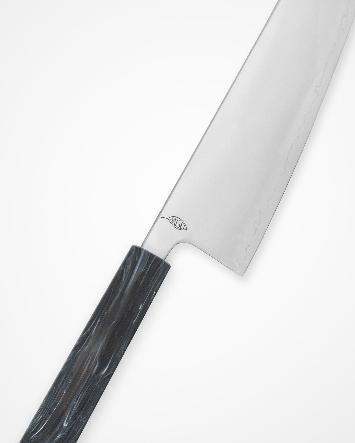 Kokkekniv 210 mm, SAISEI IRO Onyx Gyuto tomatosharp