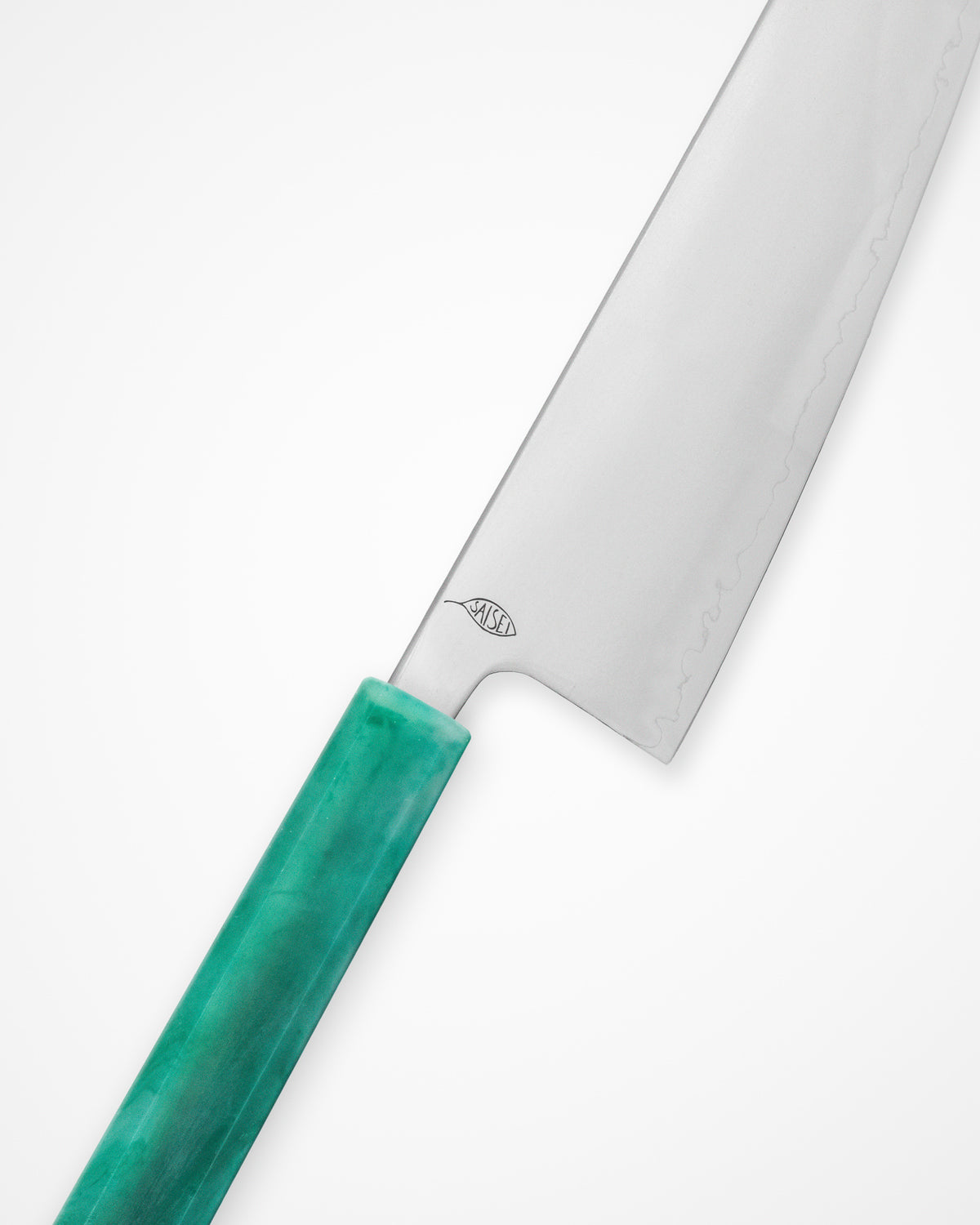 Kokkekniv 210 mm, SAISEI IRO Sjøgress Gyuto tomatosharp