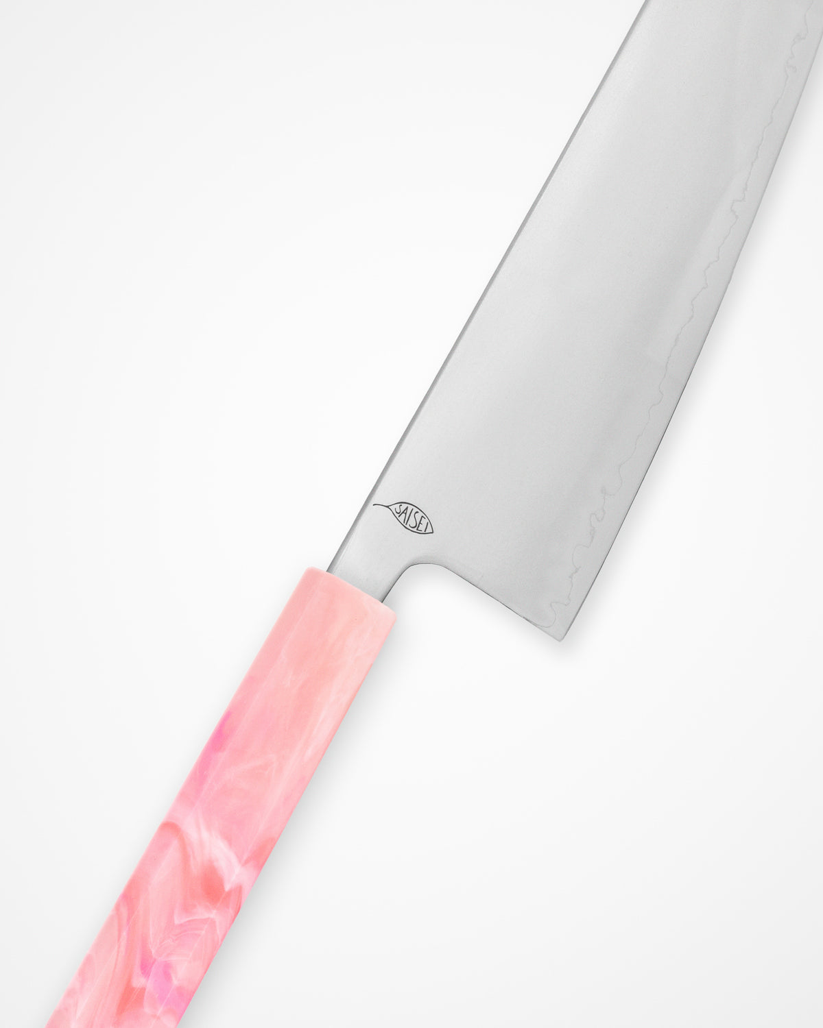 Kokkekniv 210 mm, SAISEI IRO Sukkerspinn Gyuto tomatosharp