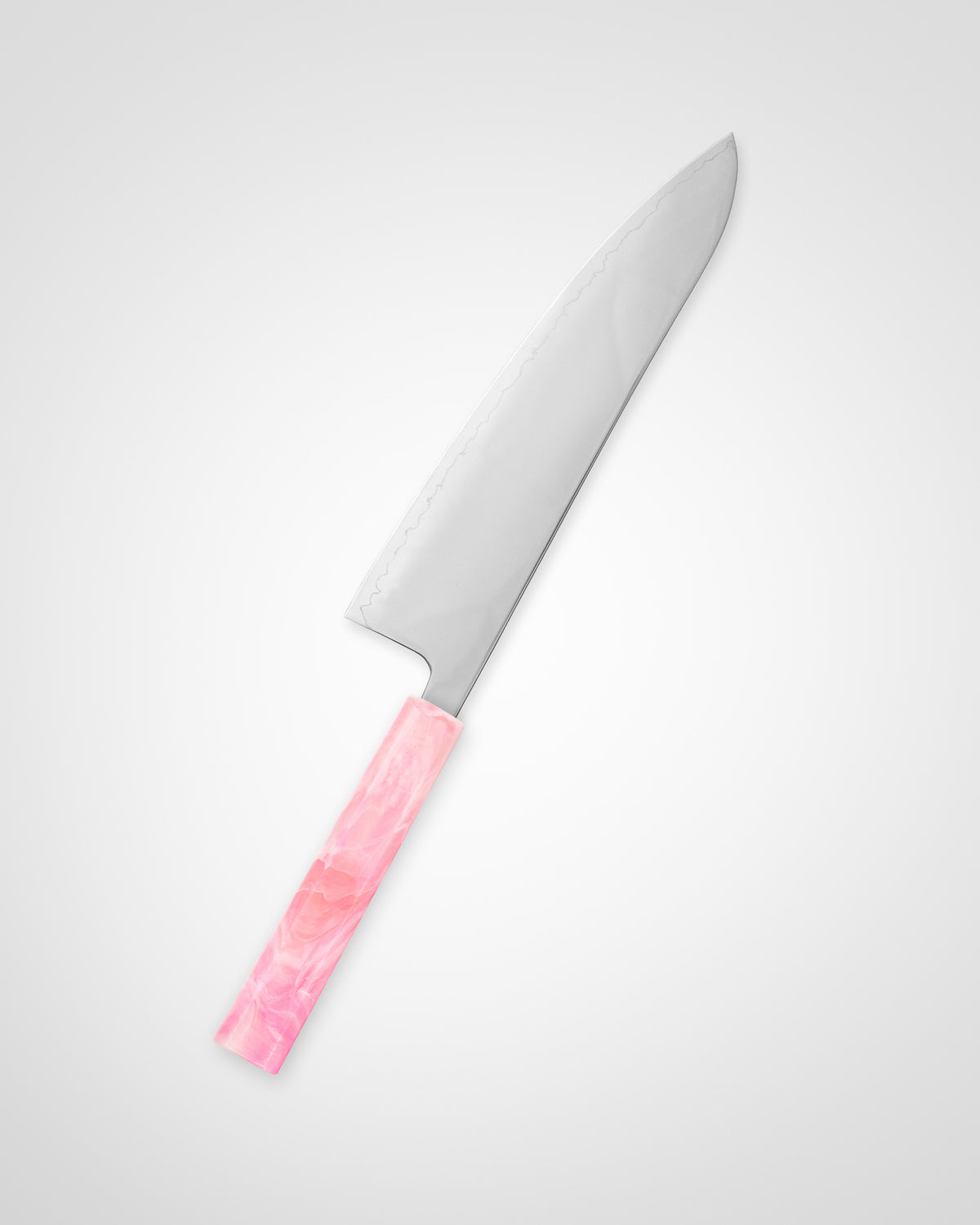 Kokkekniv 210 mm, SAISEI IRO Sukkerspinn Gyuto tomatosharp