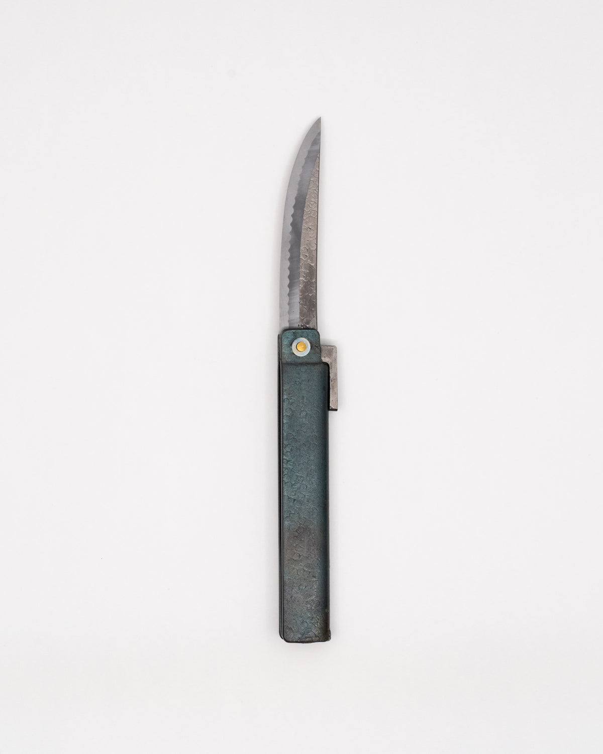 TOMITA White Steel Kengata Higo-kniv, Extra Large 95 mm