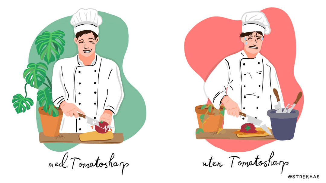 Knivsliping - en bærekraftig praksis - Tomatosharp