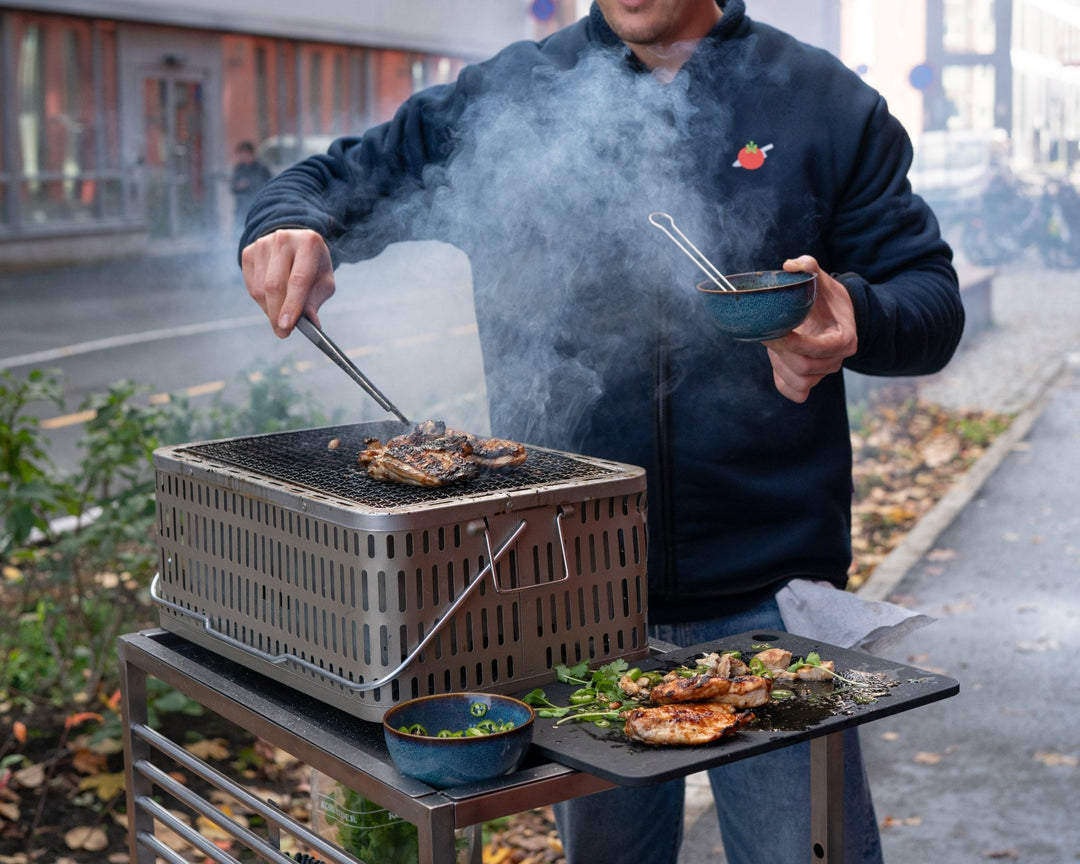 Konro-grill hjemme: kull, yakitori og sjømat - Tomatosharp