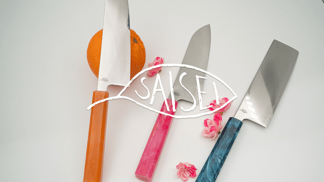 SAISEI IRO - Japanske kniver med resirkulerte materialer - Tomatosharp