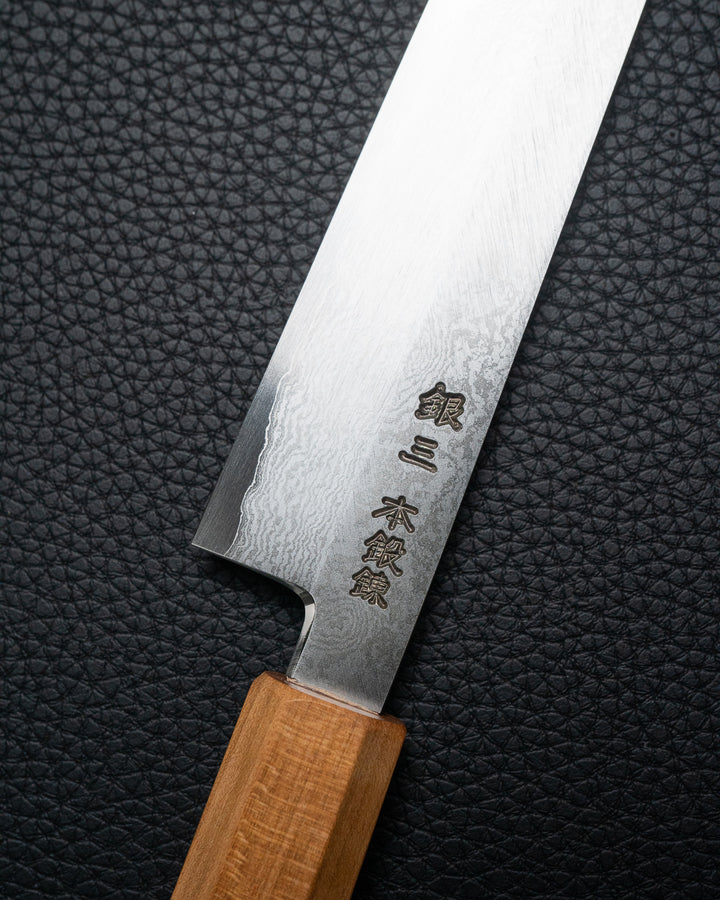 HADO Ginsan Damascus Kiritsuke Petty 150 mm