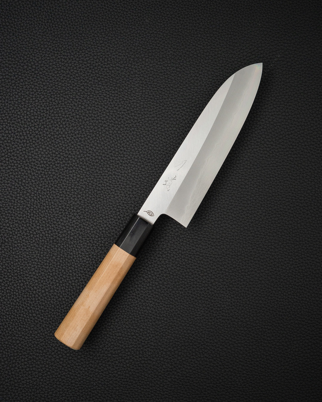 Kokkekniv 180 mm, HADO x SAISEI Ginsan "Laser Grind" Santoku tomatosharp