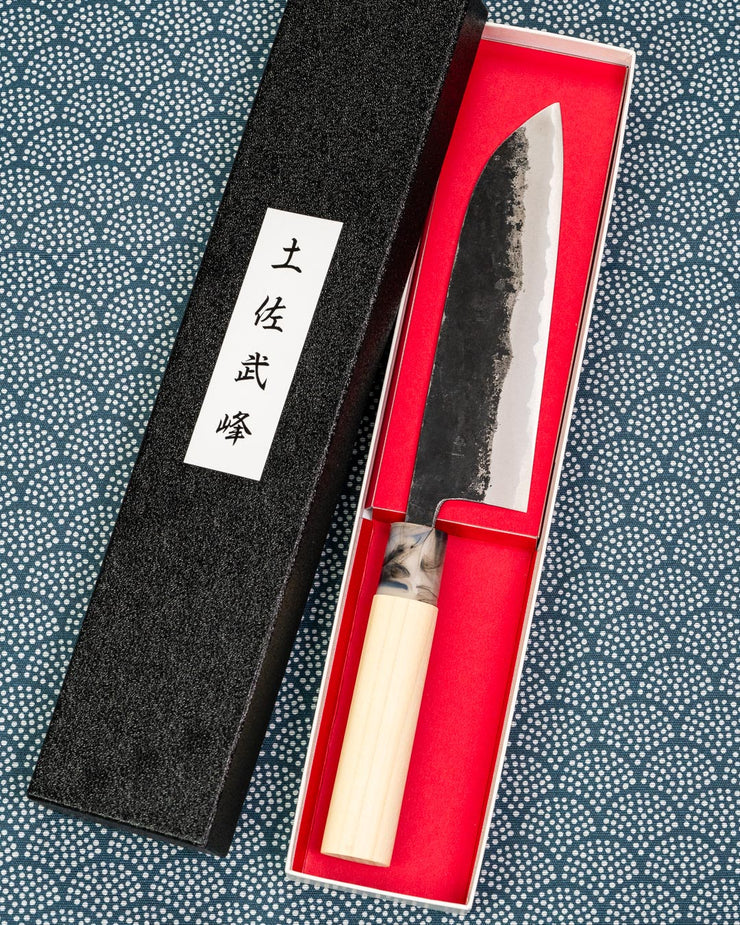 TAKEO MURATA Buho Kurouchi Santoku 165 mm