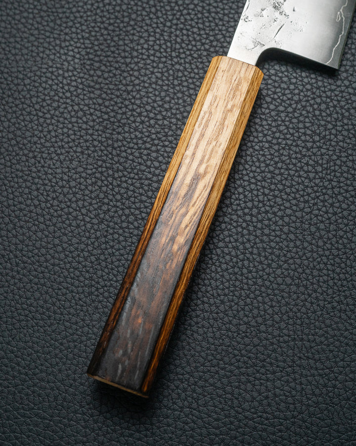 OUL SLD Nashiji Gyuto Burnt Oak 240 mm