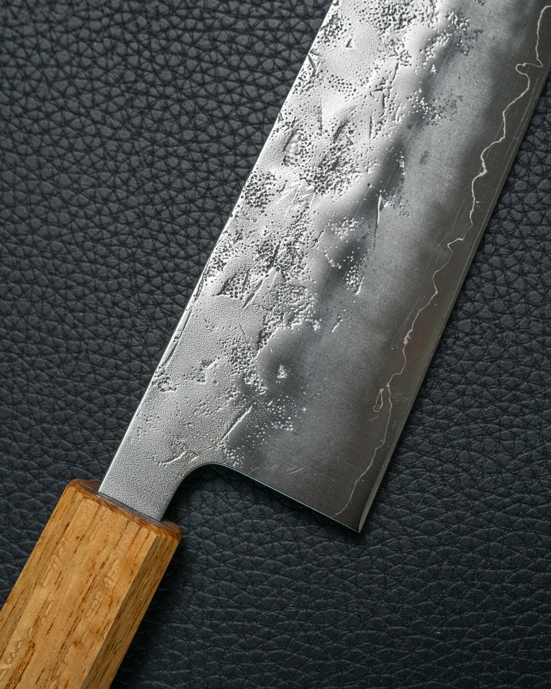 OUL SLD Nashiji Gyuto Burnt Oak 240 mm