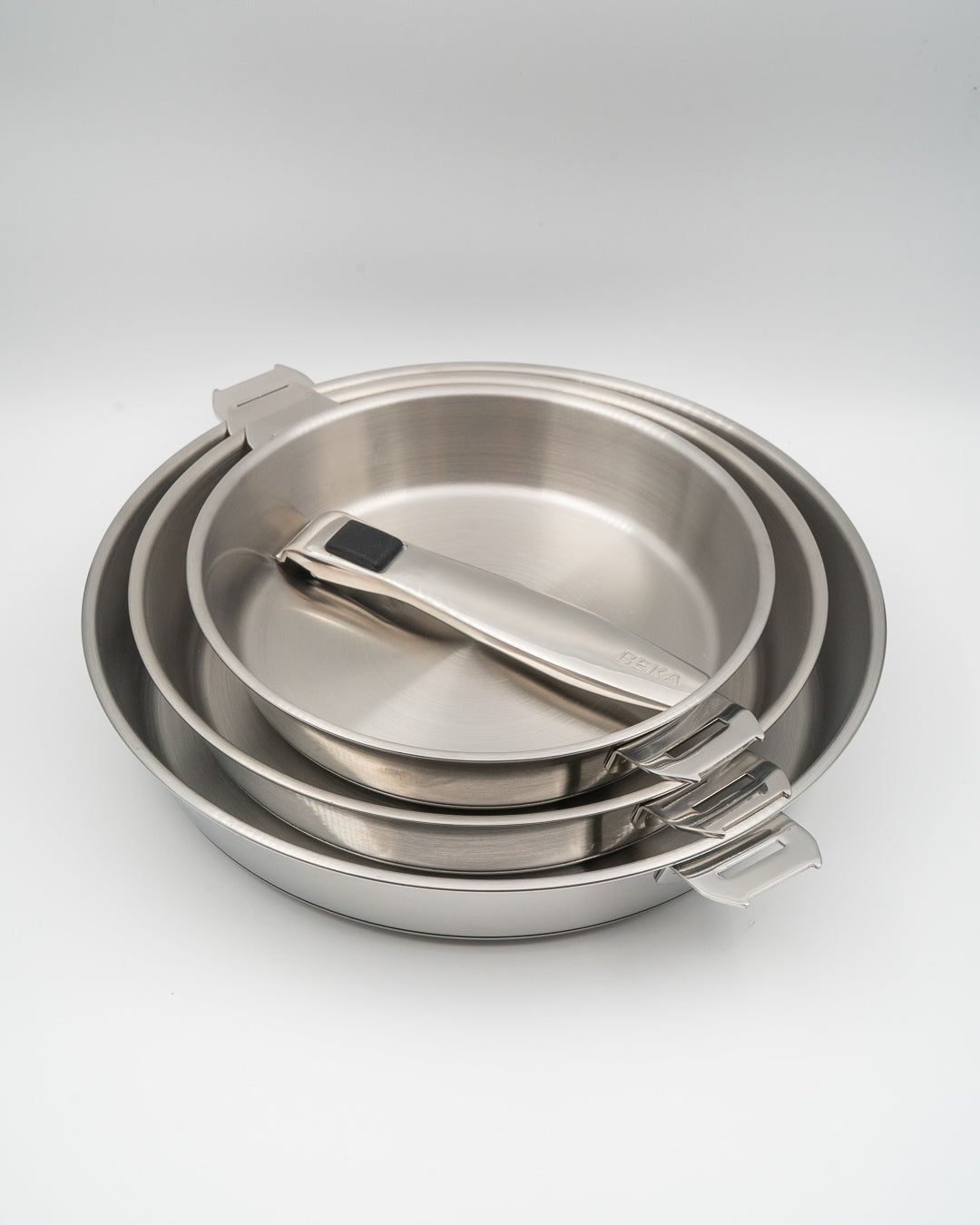 BEKA Evolution Stekepanne uten håndtak, rustfritt stål, 24cm