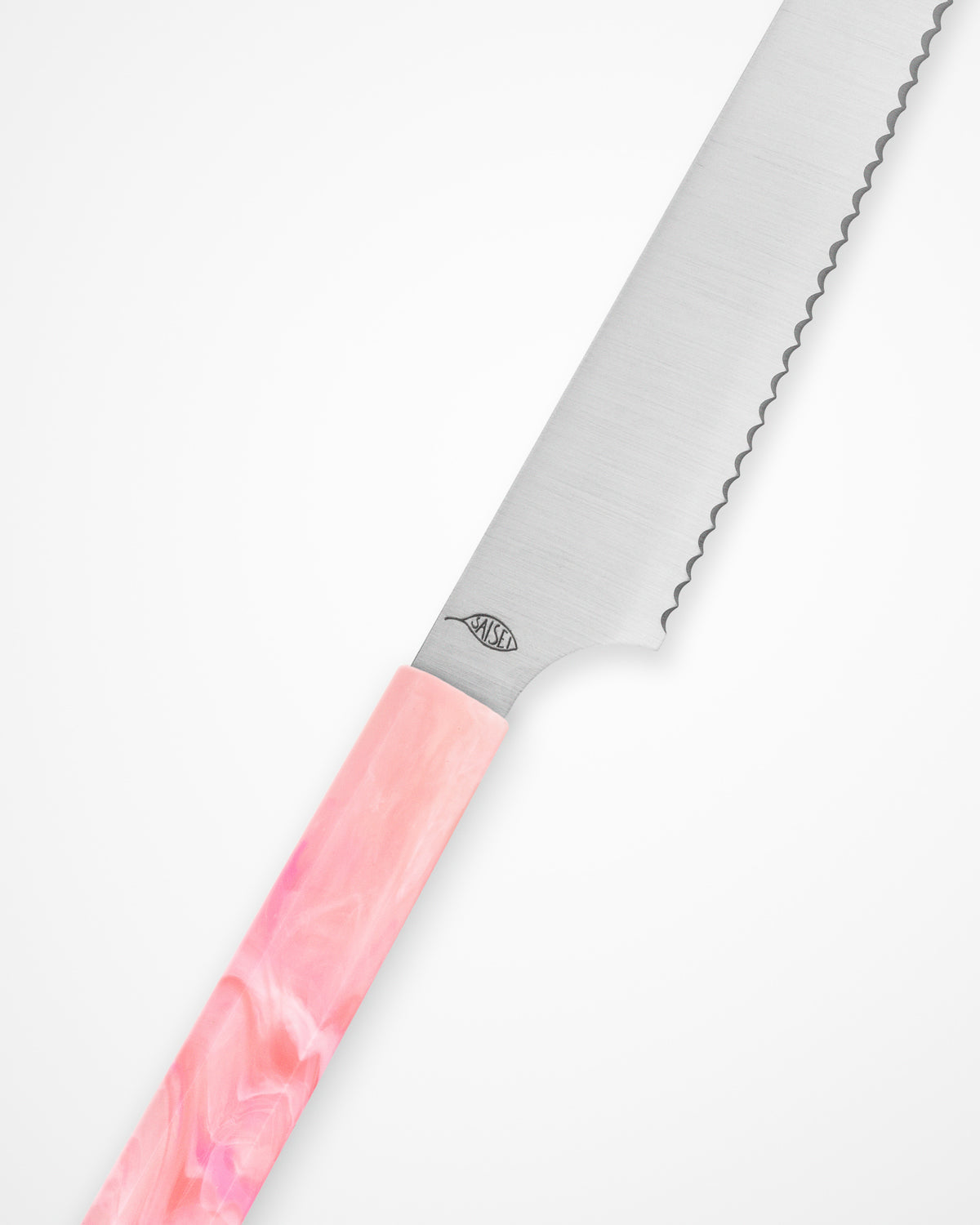 Brødkniv 240 mm, SAISEI IRO Sukkerspinn tomatosharp