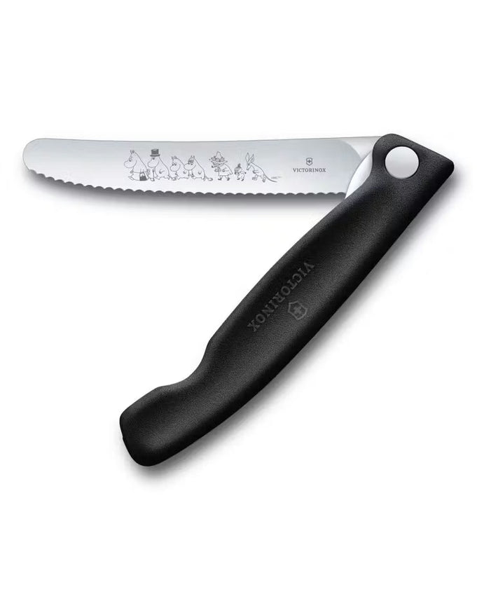 VICTORINOX X MOOMIN Picnic Knife Black lommekniv 110 mm tomatosharp