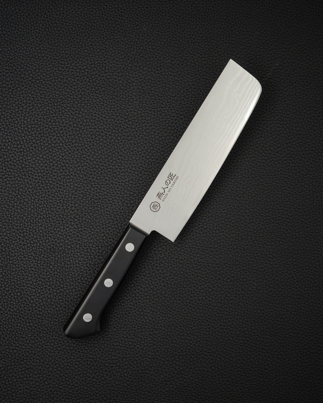 Grønnsakskniv 165 mm, ENJIN NO TAKUMI VG10 Damascus Nakiri tomatosharp