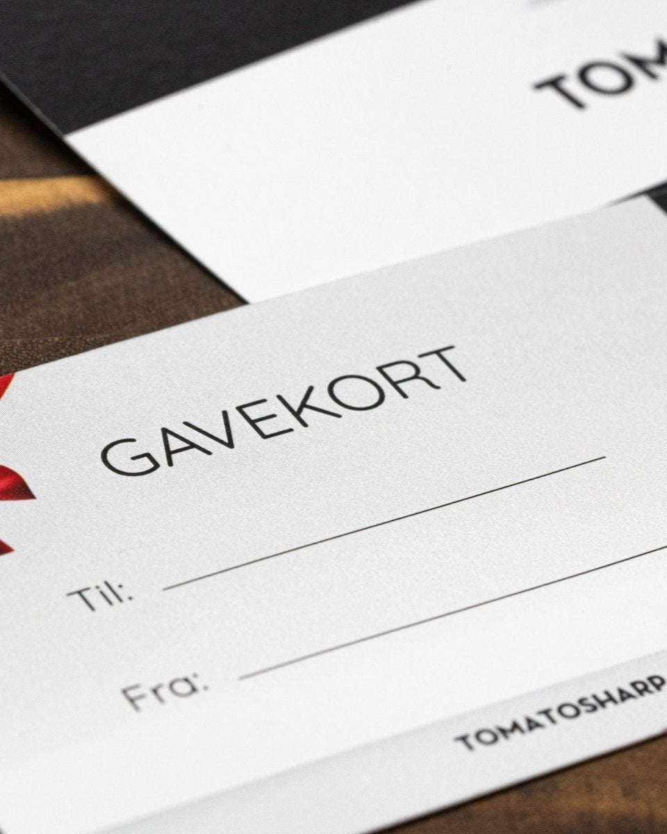 Gavekort tomatosharp
