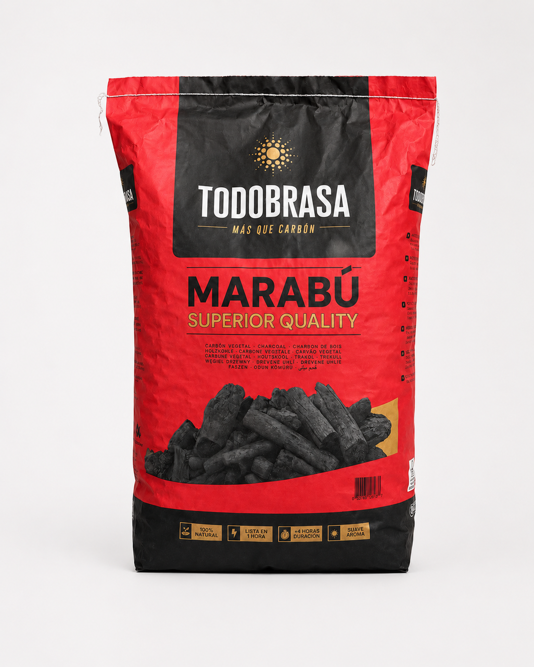 Grillkull, Todobrasa Marabú Binchotan Style 10 kg