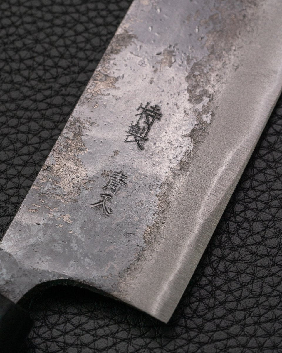 TOSA Kurouchi Nakiri 120 mm tomatosharp