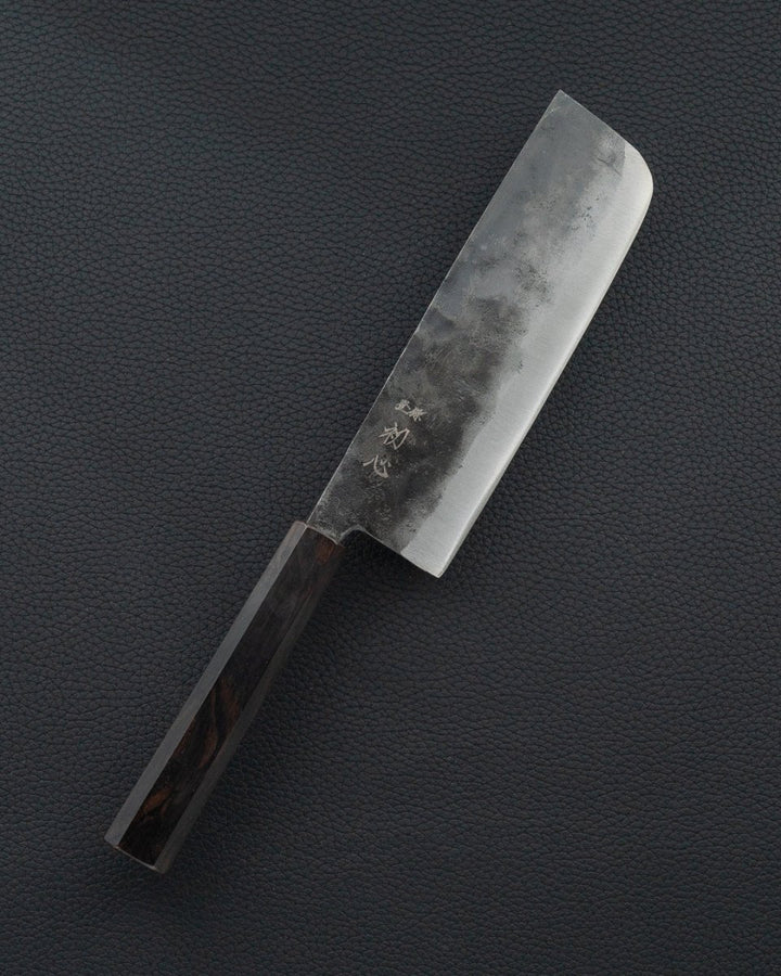 HATSUKOKORO Kurogane Blue2 Nakiri 165 mm tomatosharp