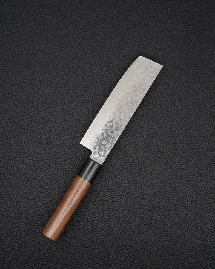 Grønnsakskniv 165 mm, TSUNEHISA VG10 Damascus Rosewood Nakiri Tsunehisa