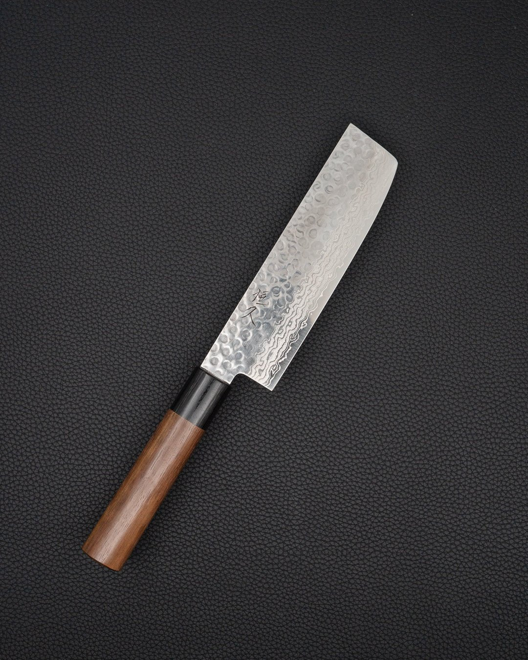 Grønnsakskniv 165 mm, TSUNEHISA VG10 Damascus Rosewood Nakiri Tsunehisa