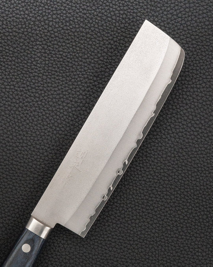 Grønnsakskniv 170 mm, MASUTANI VG1 Tsuchime Blue Nakiri Masutani