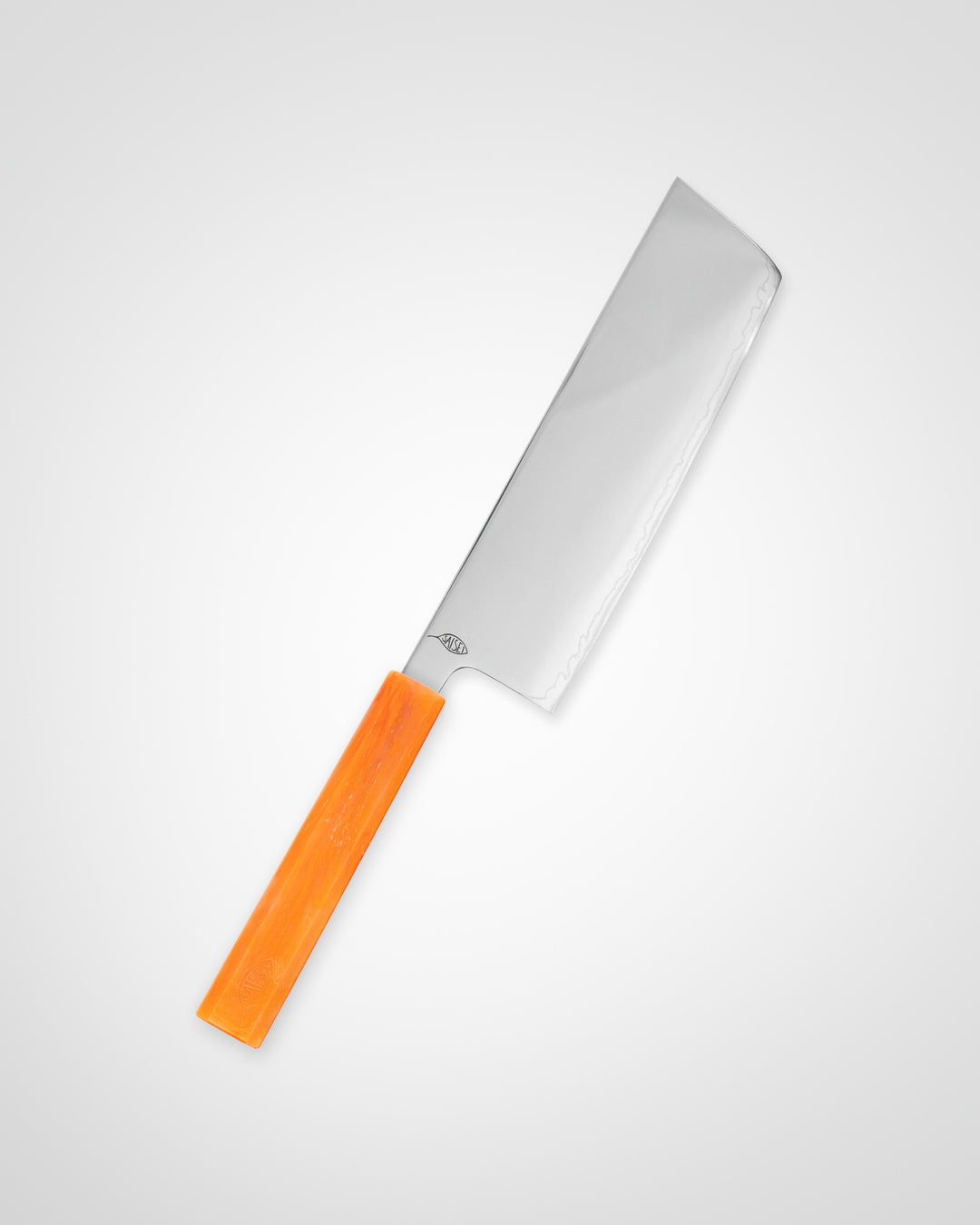 Grønnsakskniv 170 mm, SAISEI IRO Appelsin Nakiri tomatosharp