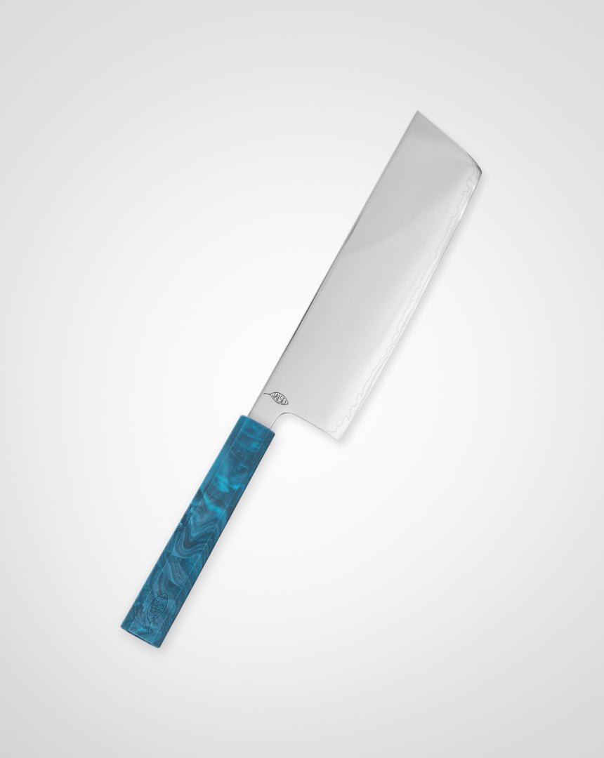 Grønnsakskniv 170 mm, SAISEI IRO Hav Nakiri tomatosharp