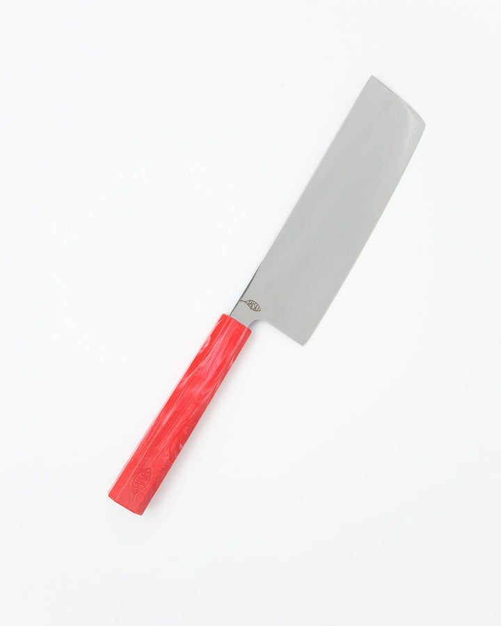 Grønnsakskniv 170 mm, SAISEI IRO Jordbær Nakiri tomatosharp