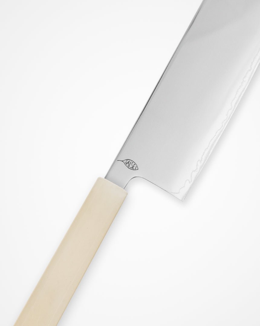 Grønnsakskniv 170 mm, SAISEI IRO Kvarts Nakiri tomatosharp