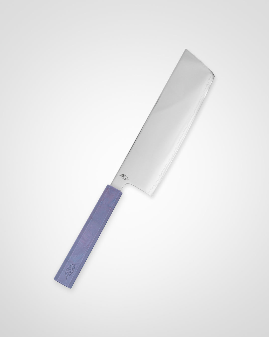 Grønnsakskniv 170 mm, SAISEI IRO Lavendel Nakiri tomatosharp