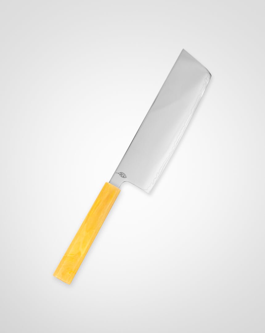 Grønnsakskniv 170 mm, SAISEI IRO Løvetann Nakiri tomatosharp