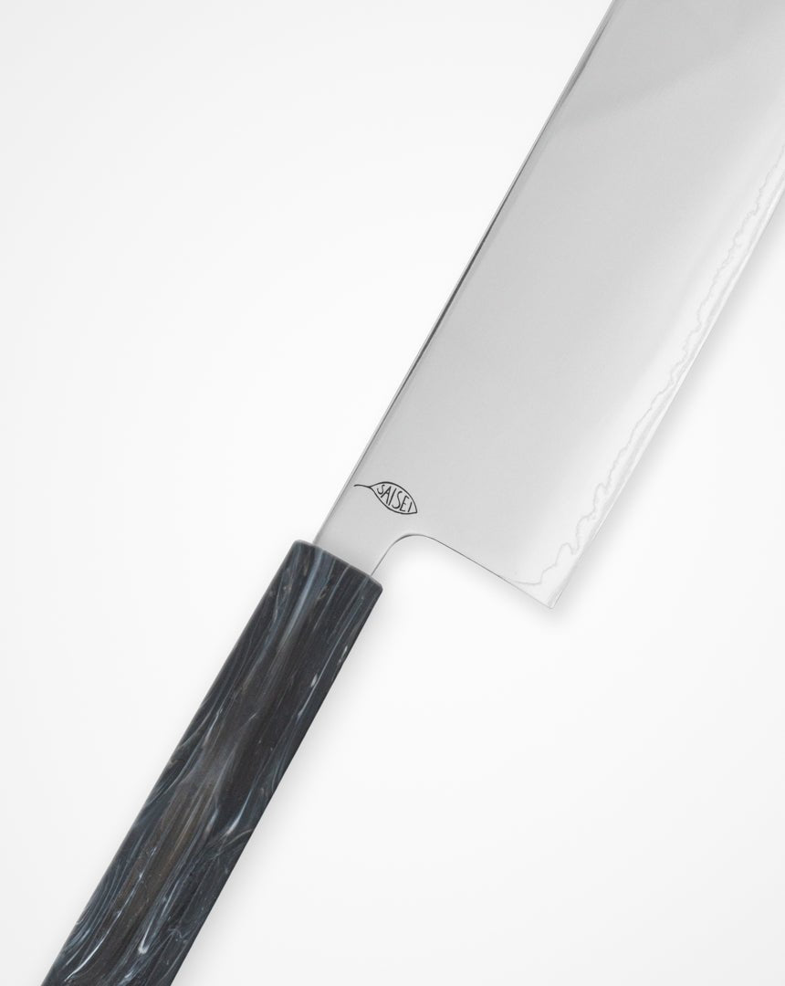 Grønnsakskniv 170 mm, SAISEI IRO Onyx Nakiri tomatosharp