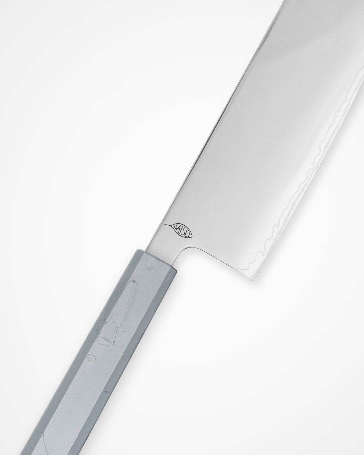 Grønnsakskniv 170 mm, SAISEI IRO Sølv Nakiri tomatosharp