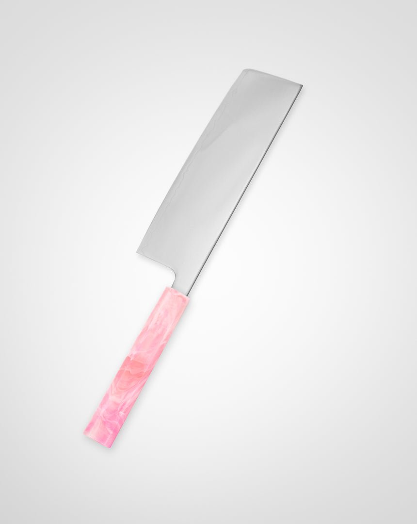 Grønnsakskniv 170 mm, SAISEI IRO Sukkerspinn Nakiri tomatosharp