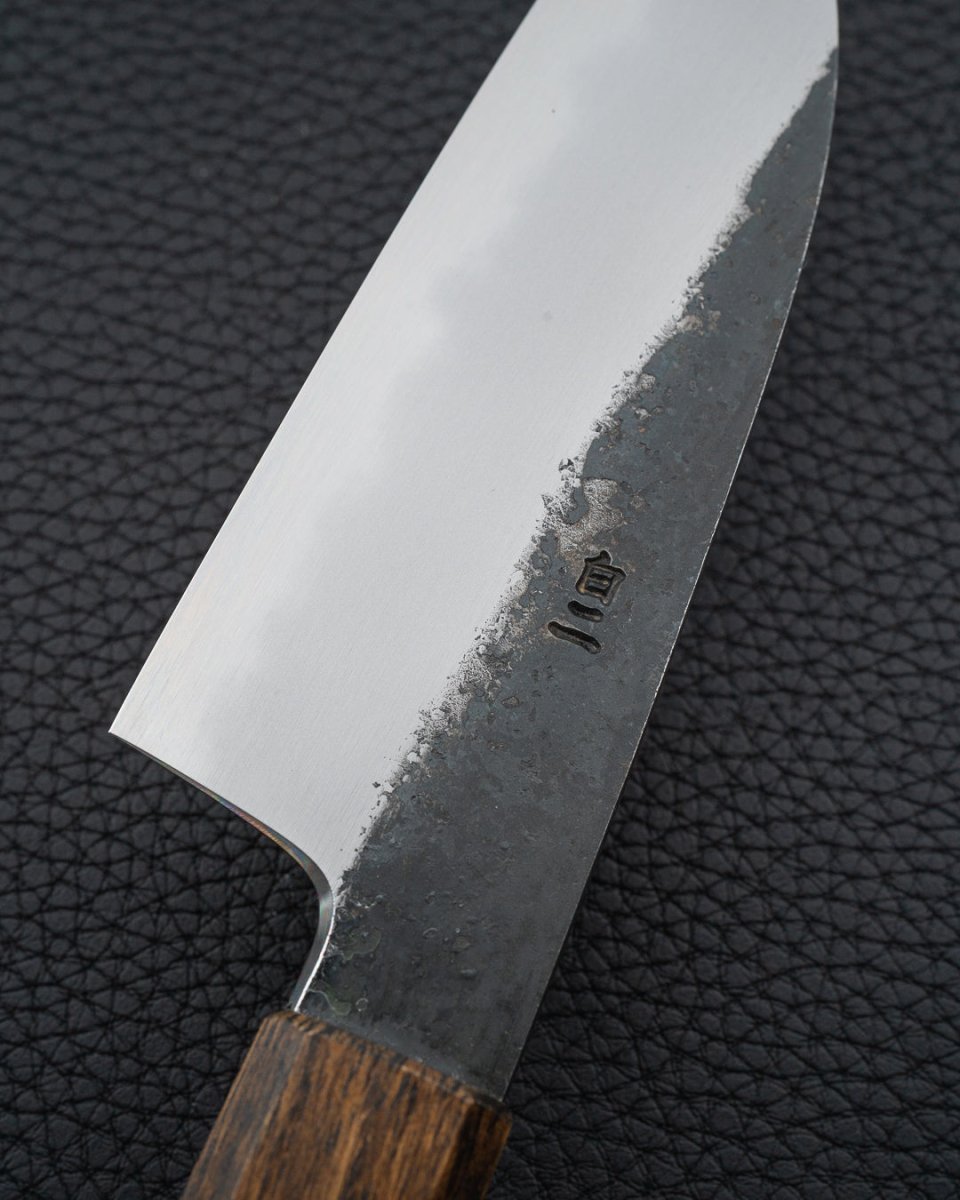 HADO Sumi Black Oak White2 ShouSantoku 110 mm tomatosharp