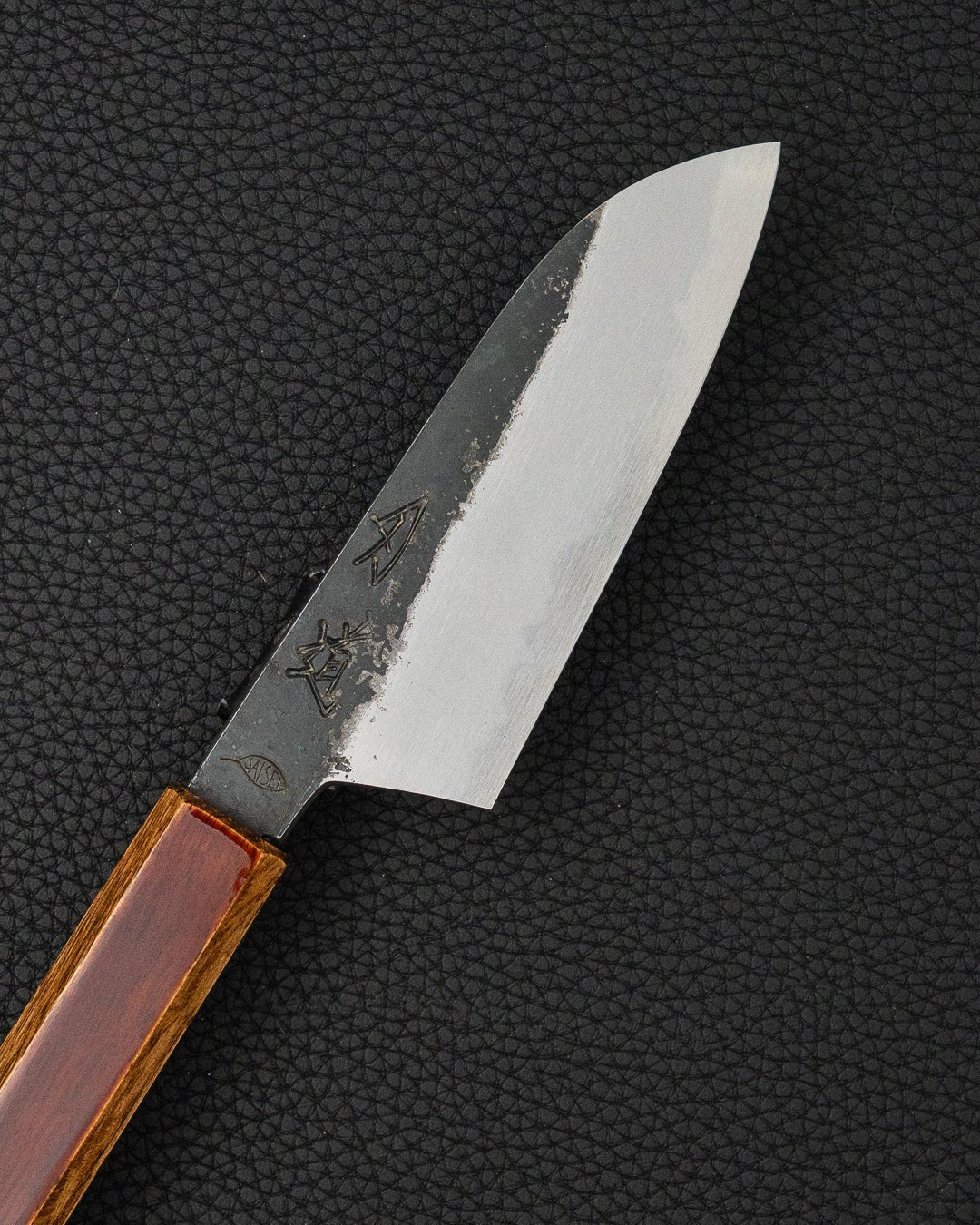 Grønnsakskniv 110 mm, HADO x SAISEI Sumi Urushi Oak "Hi - Chin" Shou - Santoku HADO