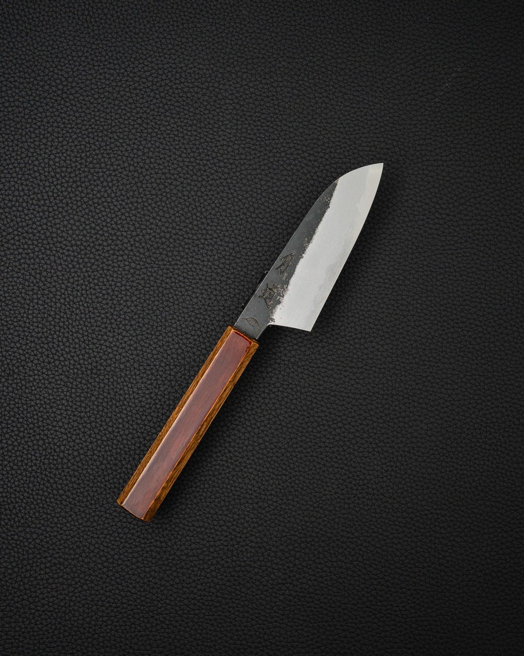 Grønnsakskniv 110 mm, HADO x SAISEI Sumi Urushi Oak "Hi - Chin" Shou - Santoku HADO