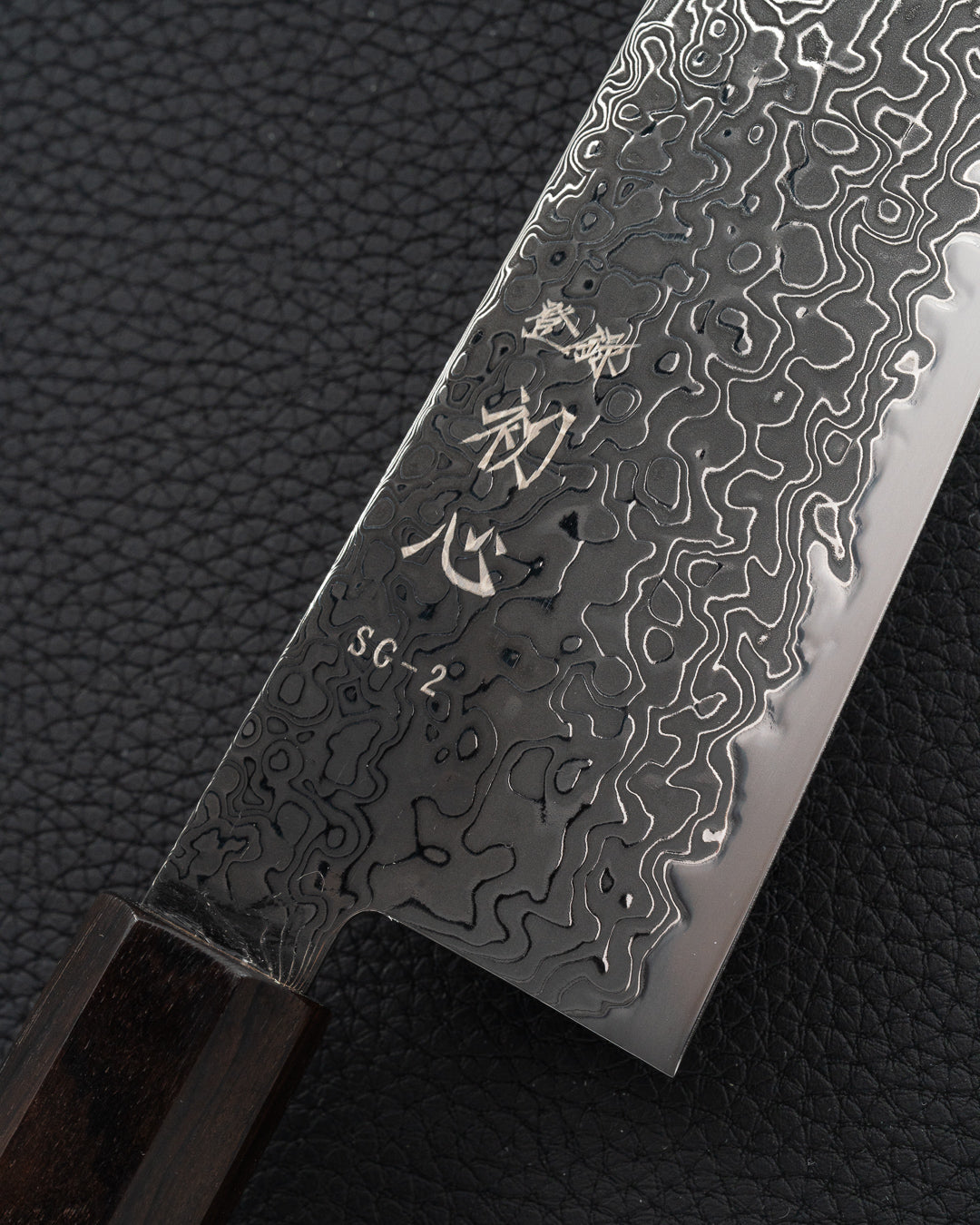 HATSUKOKORO Ryuhyo Kurozome SG2 Damascus Gyuto 240 mm
