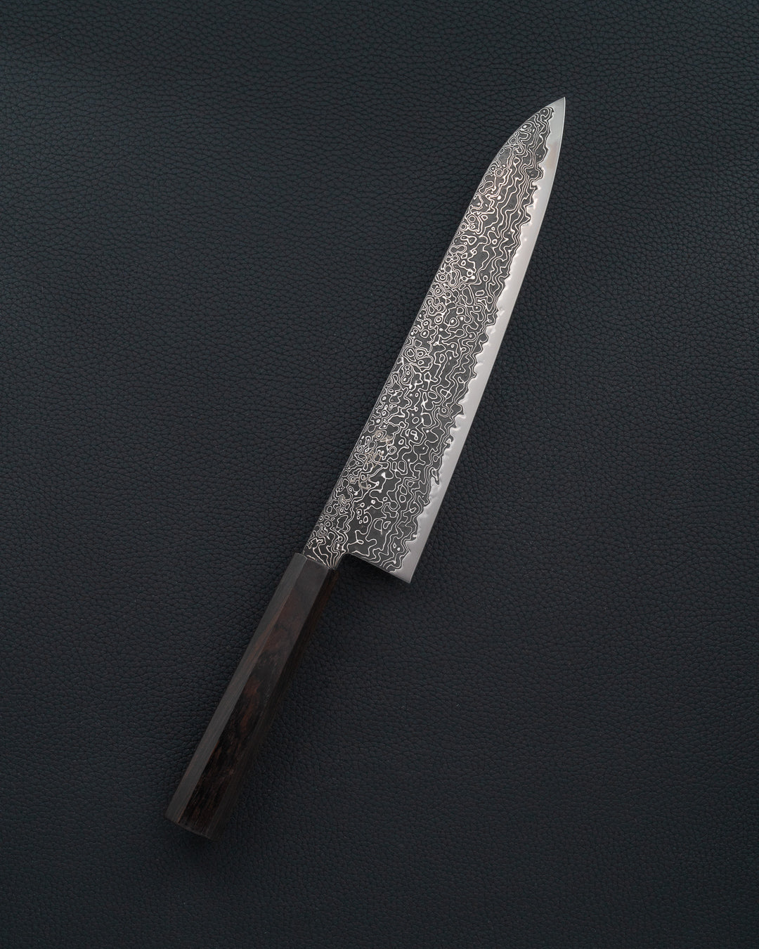 HATSUKOKORO Ryuhyo Kurozome SG2 Damascus Gyuto 240 mm